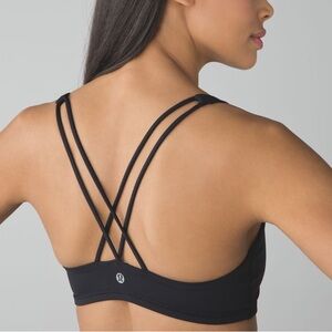lululemon athletica Black Sports Bra